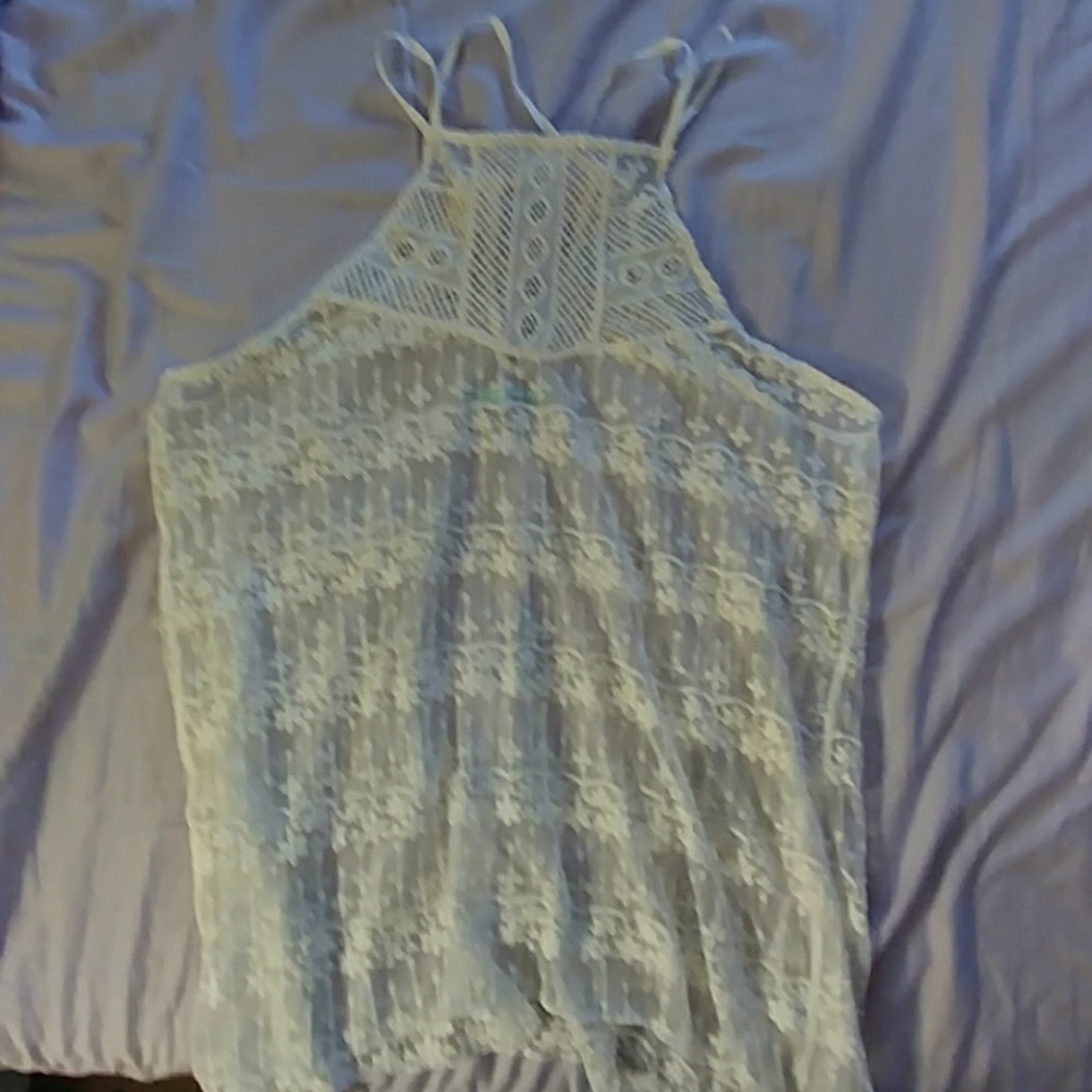 Maurices lace flowy tank